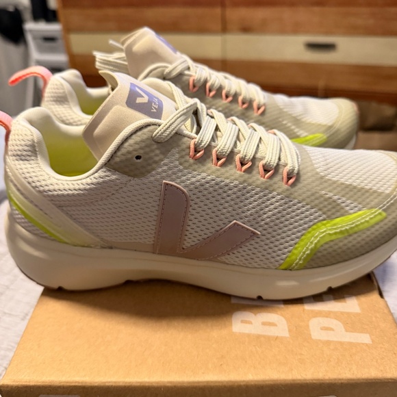 Veja Condor 2 Alveomesh in Natural Parme Size 39 - Picture 6 of 7